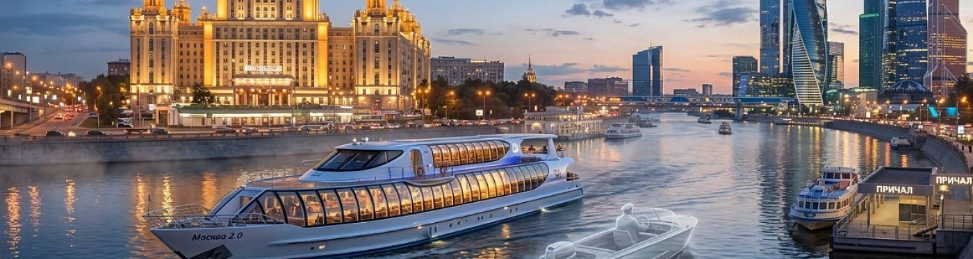 Москва речная: от «Нептуна» до электрохода